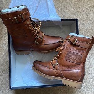 Polo Ralph Lauren Radbourne Tan Leather 